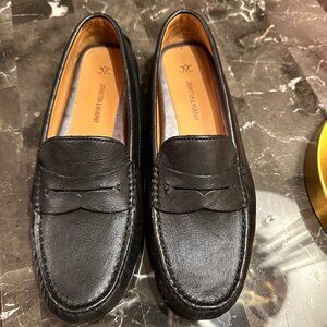 Johnston & Murphy Black "Maggie Penny" Loafer Size 7
